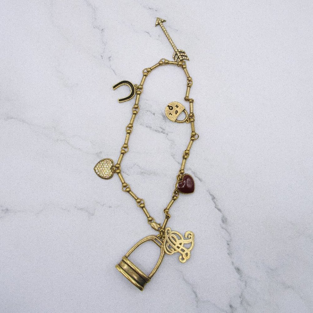 Ralph Lauren short charm necklace